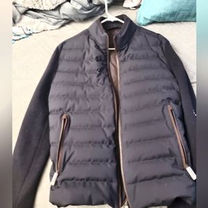 Sweater/puffy vest jacket
